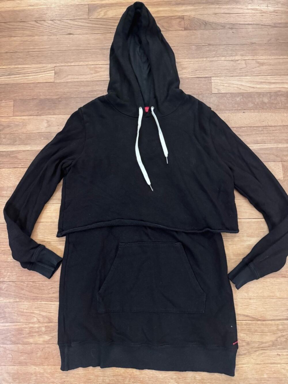 n:PHILANTHROPY Women's Black Mini Hoodie Dress - Size S
 b93
